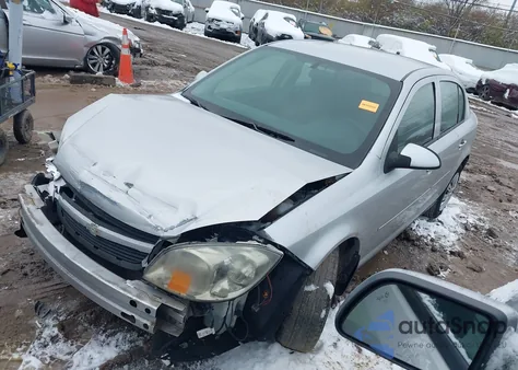 2010 Chevrolet Cobalt Lt from USA, damaged, VIN 1G1AD5F5XA7162342